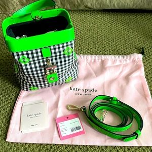 Kate Spade Remedy Gingham Small Top Handle Bag